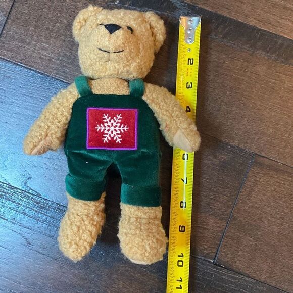 Hallmark kiss kiss mistletoe plush bear stuffed animal holiday Christmas 10 inch - Picture 6 of 6